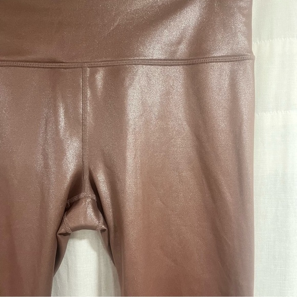 Athleta Elation Shimmer Tight In Powervita, Cinnamon - Picture 3 of 9